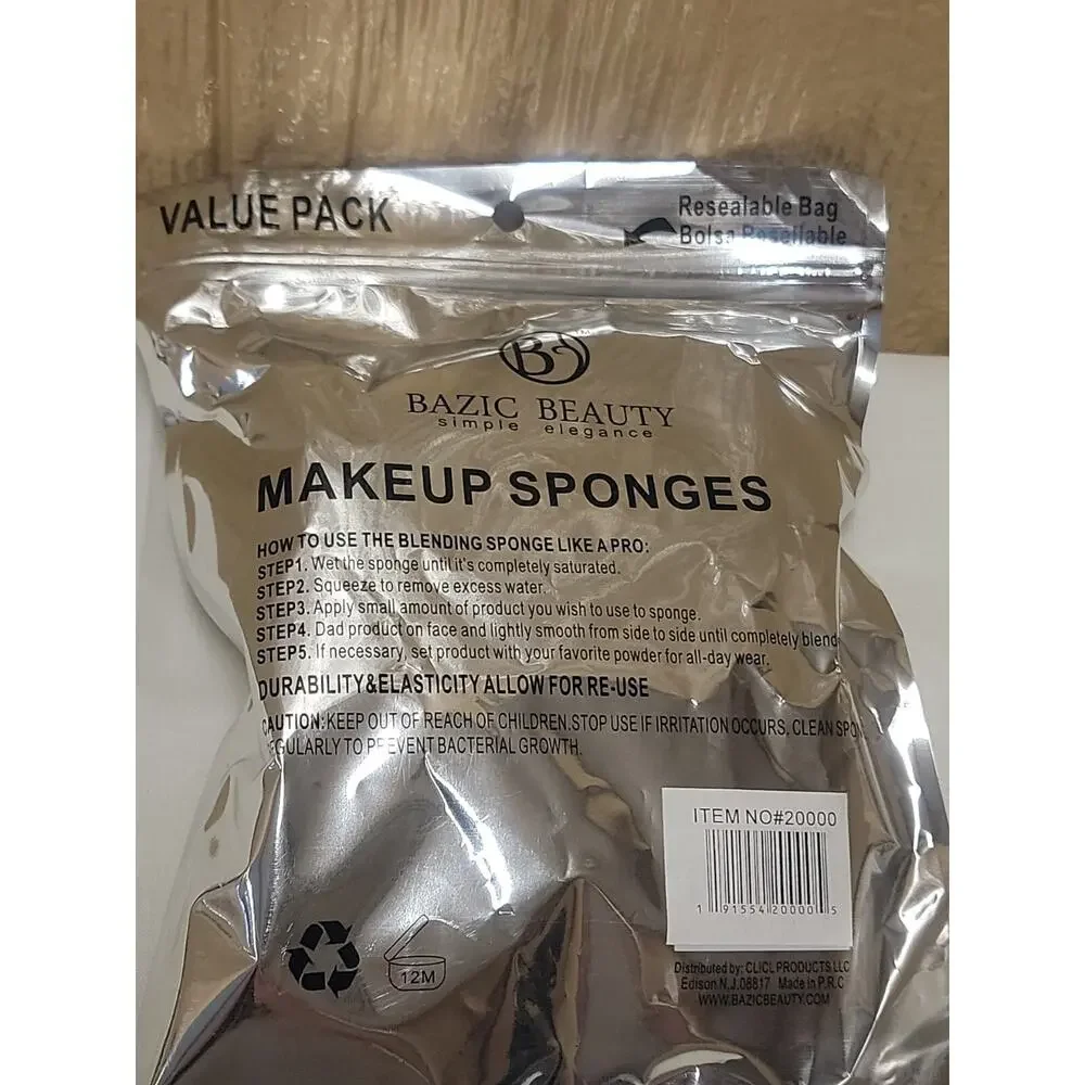 Bazic Beauty Simple Elegance Assorted Makeup Sponges